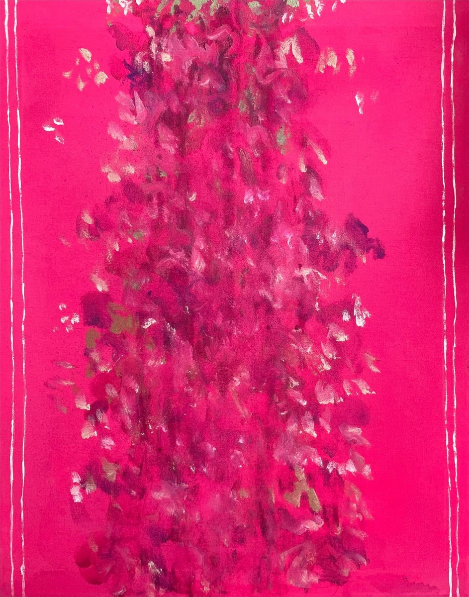 Abstract Painting By Gela Mikava, 16 X 20, Abstract 3, Original Artwork