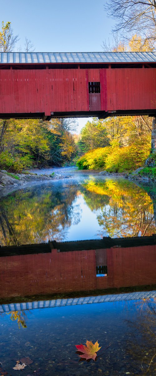 Slaughterhouse Bridge, October by Francois de Melogue