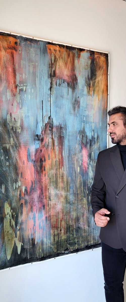 VITALITY - Contemporary Abstract Painting by Orvvet