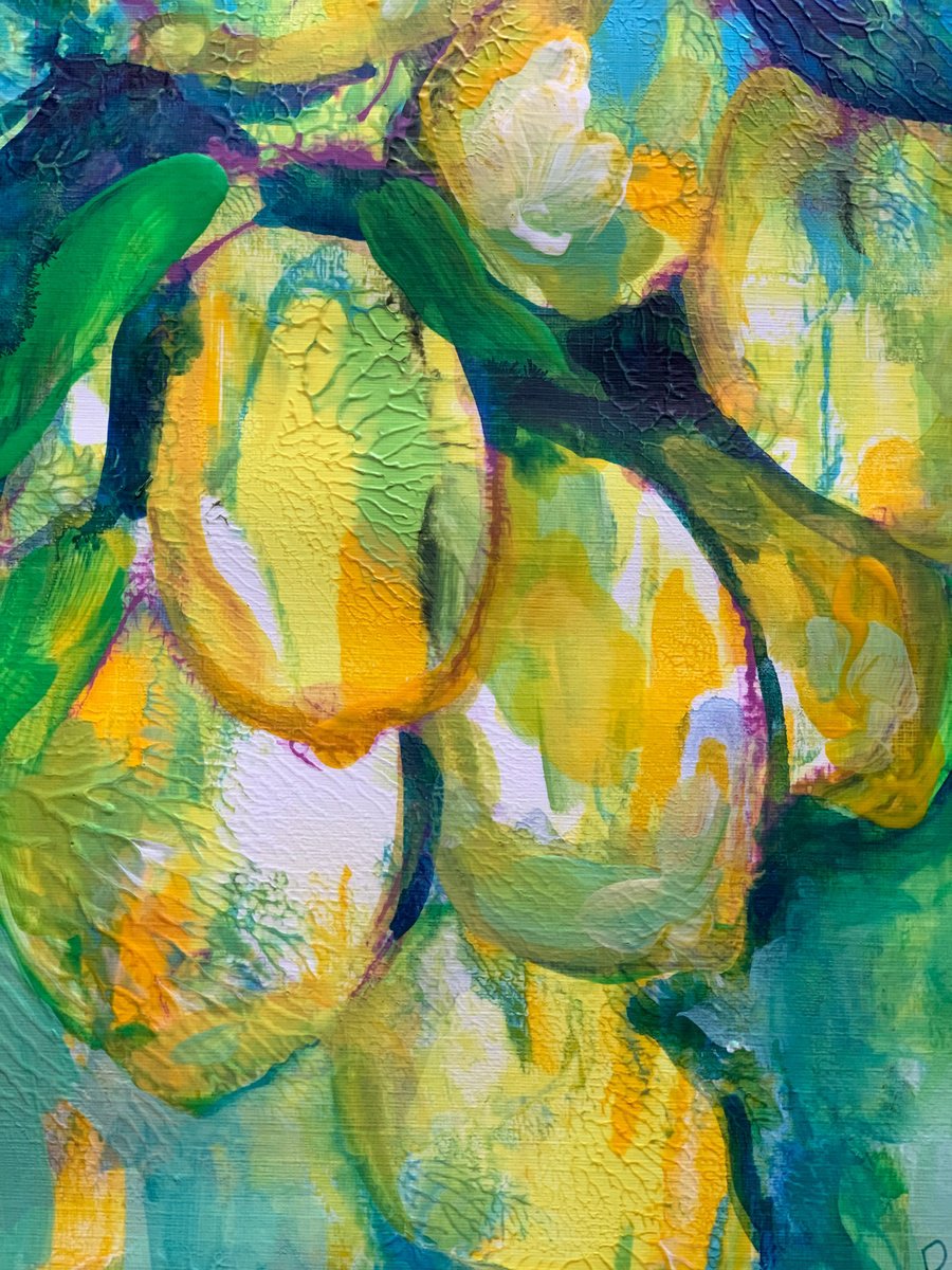 Lemons By Olga Pascari, 9 X 13, Artwork For Sale On Artfinder