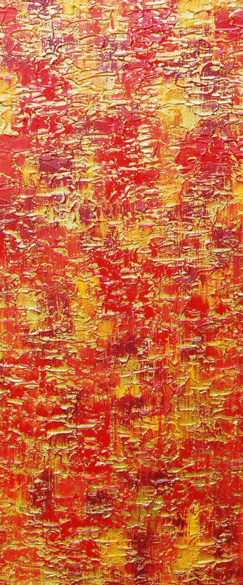 DANCING WITH FIRE by VANADA ABSTRACT ART