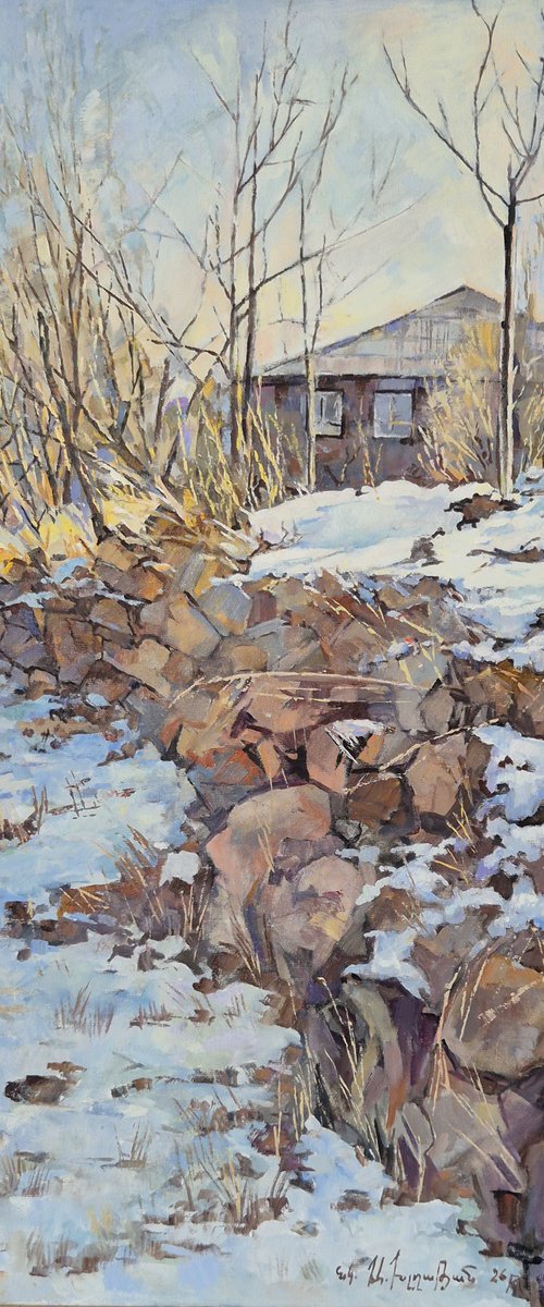 Winter Retreat by Aramayis Khlghatyan