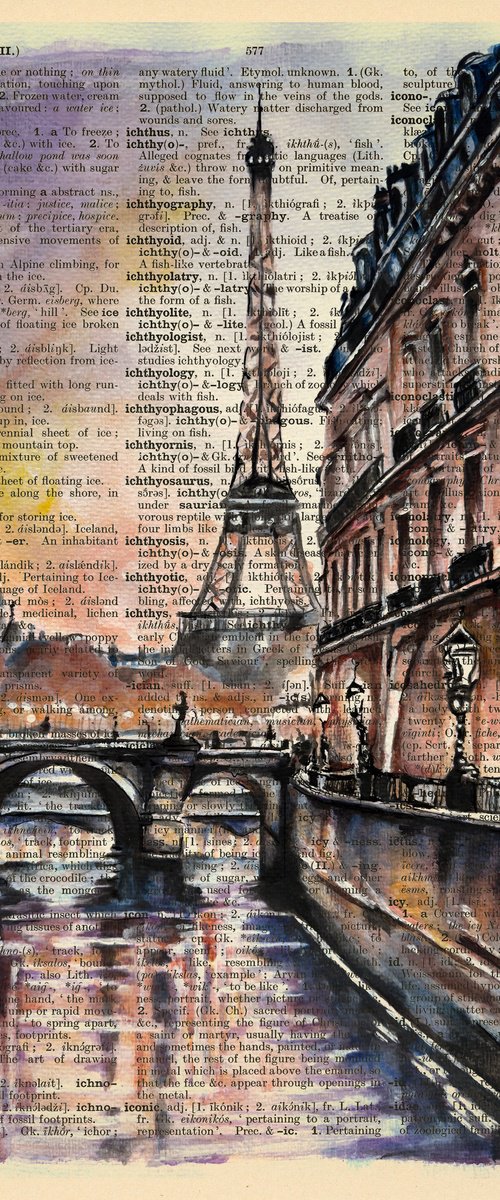 A Look at Paris by Misty Lady - M. Nierobisz