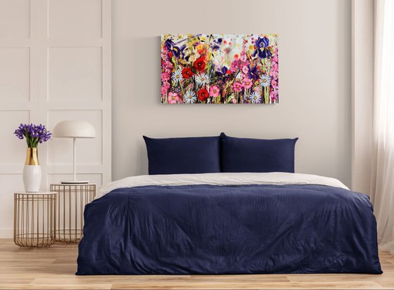 Radiant Chaos, Floral Landscape