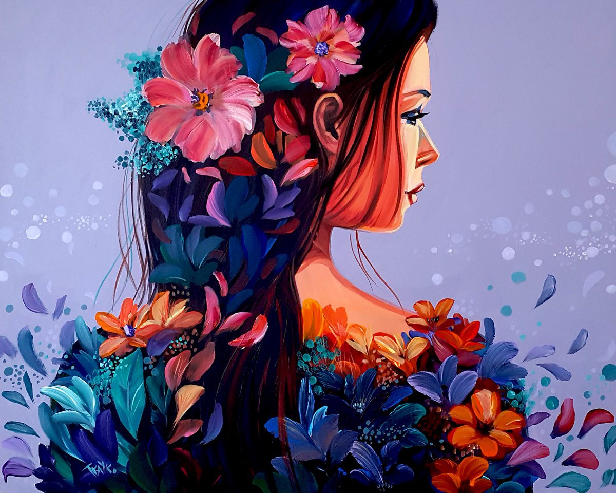 Flowers By Trayko Popov, 39 X 31, Artwork For Sale On Artfinder