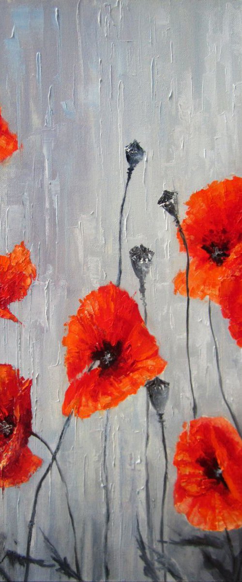 Poppies by Aleksandr Neliubin