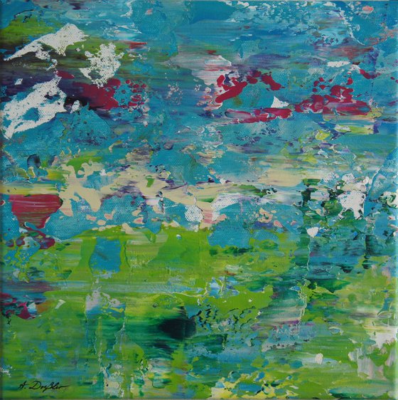 A Square Foot On The Richter Scale II (30 x 30 cm) (12 x 12 inches)