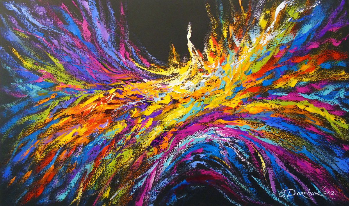 Wave of energy by Olha Darchuk