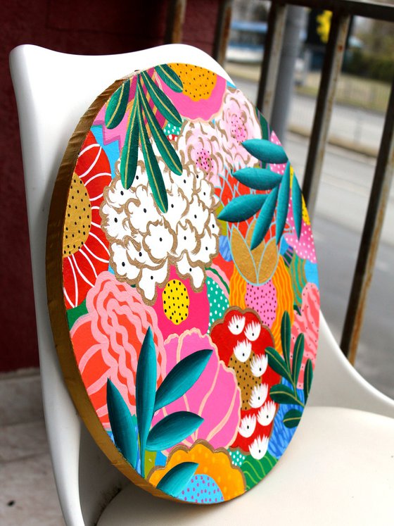Butterfly's Ballad Among Blossoms
