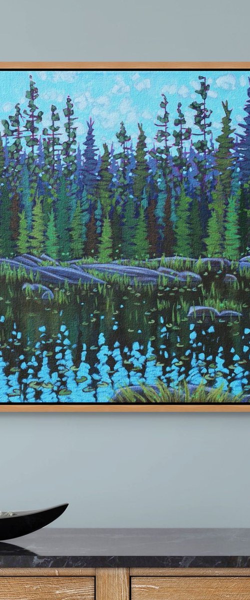 Deep in the Woodland by Sage Mountain Studio