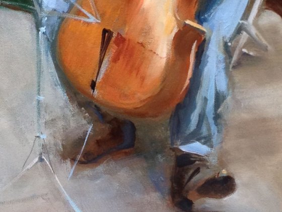 Cellist in Covent Garden