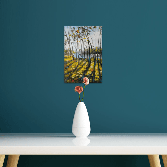 Impression. The last leaf