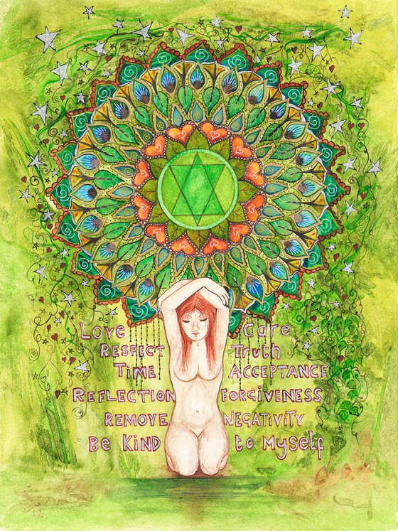 Heart Chakra Mandala