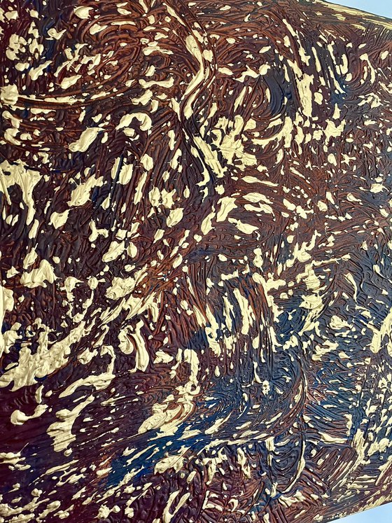Gold Leaf 100x80x4