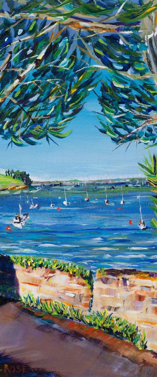 ST MAWES MOORINGS #2 by Diana Aungier-Rose