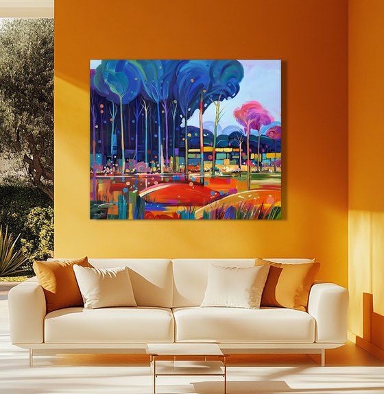 Spring Forest Glow