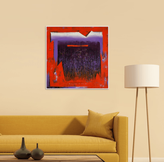 Inner Passage_30"X30" 2025