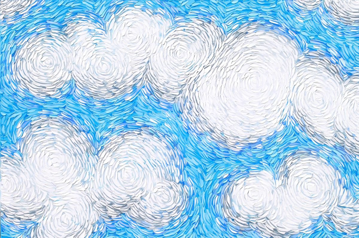 Eye Cloud By Bill Stone, 72 X 48, Artwork For Sale On Artfinder