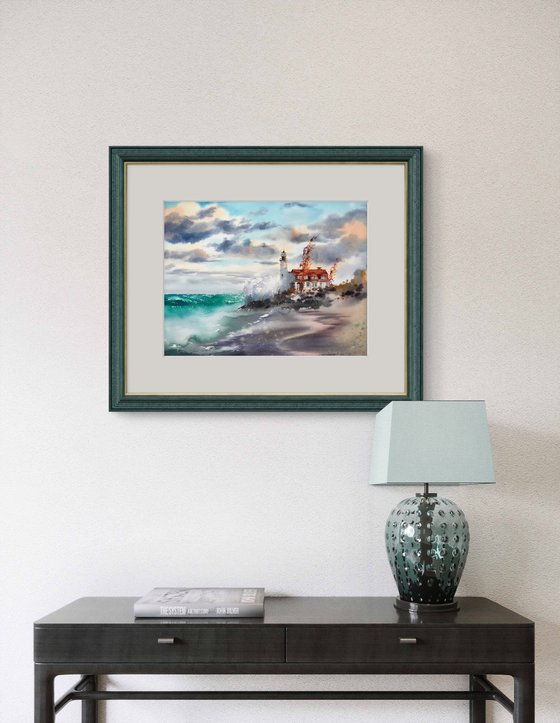 Before the storm Lighthouse #6