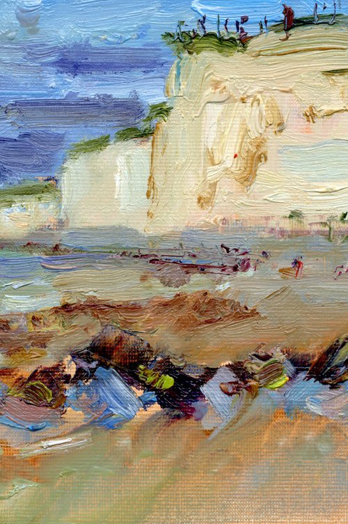 Rottindeang Beach, Cliffs by Tanya Sun