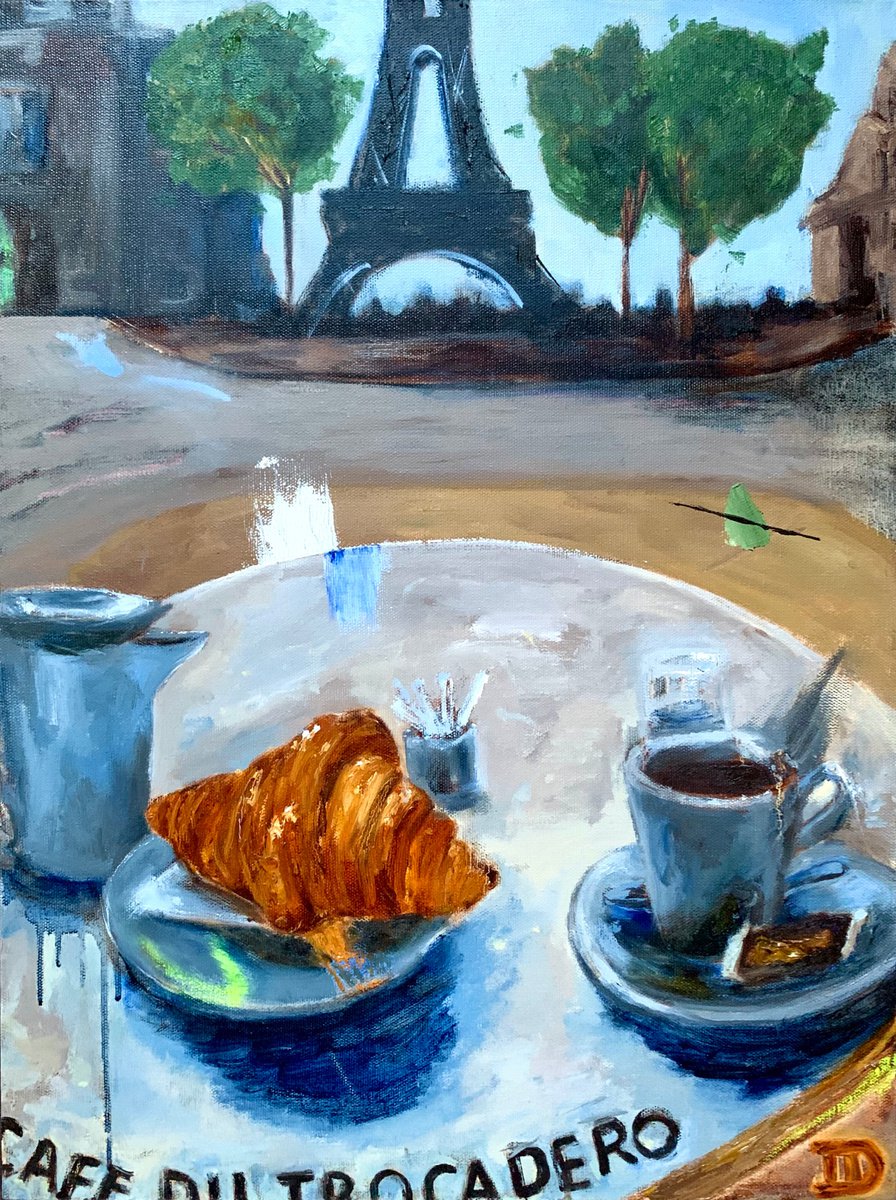 Breakfast At Trocadero by Irina Davydova