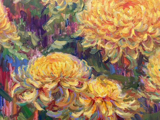 "Bouquet of yellow flowers"