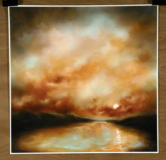 Sunset For The Lake District
