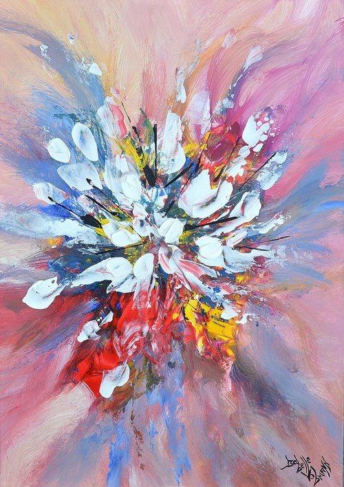 Abstract bouquet by Isabelle Vobmann