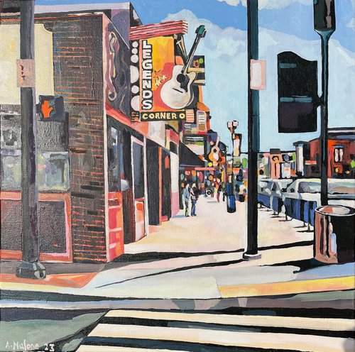 Nashville street by Alice Malone