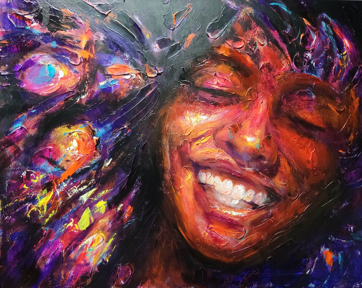 Happiness By Helinda (Olga Muller), 39 X 31, Artwork For Sale On Artfinder
