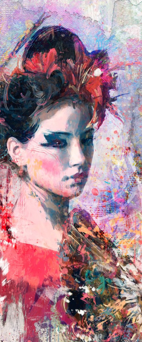 oriental beauty by Yossi Kotler