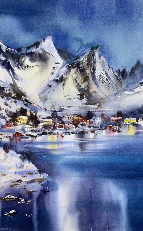 Mountainscape #20 by Eugenia Gorbacheva