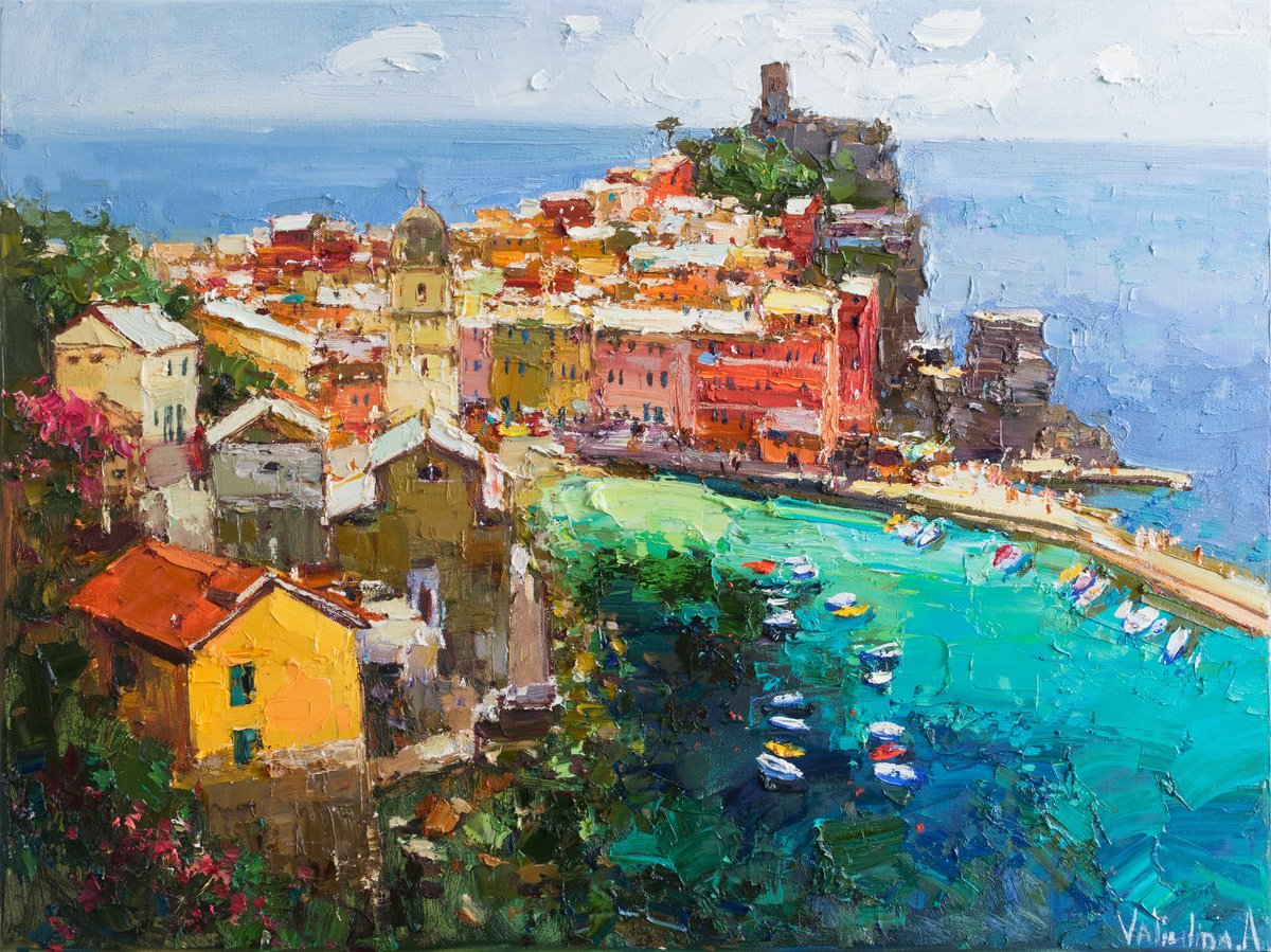 Vernazza Cinque Terre by Anastasiia Valiulina
