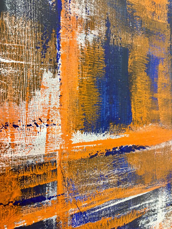 Echoes of Fire 50x90х2 cm