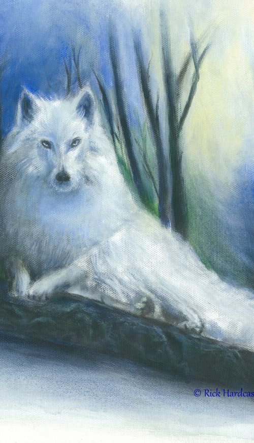 White Wolf by Rick Hardcastle