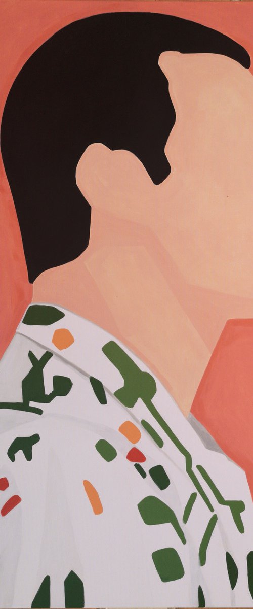 Freddie Portrait with a shirt II by Marisa Añón