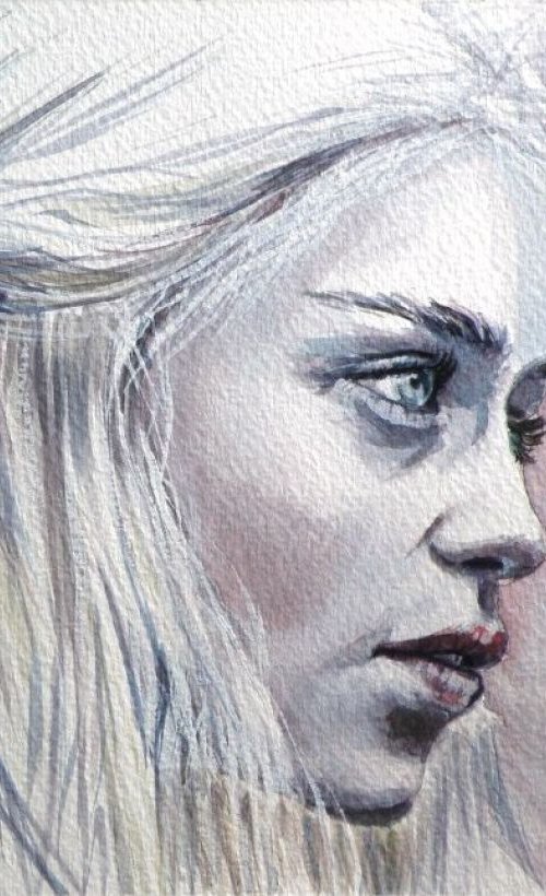 Game of Thrones - Daenerys- Emilia Clarke by Kovács Anna Brigitta