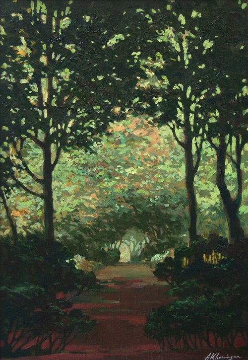 Forest Path by Anna Khaninyan