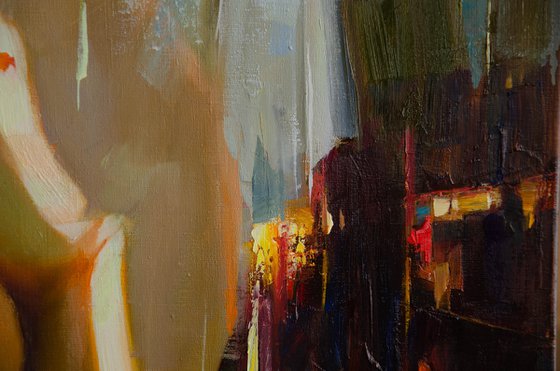 The presence of the street