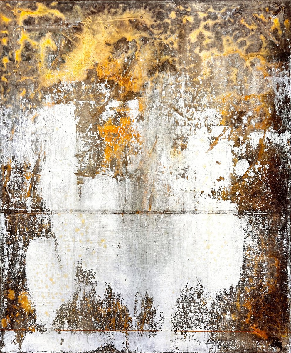 Abstract Painting By Sergio Aranda, 20 X 24", Painting 2232, Original Artwork