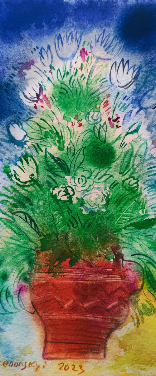 Flowers by Pavlo Makedonskyi