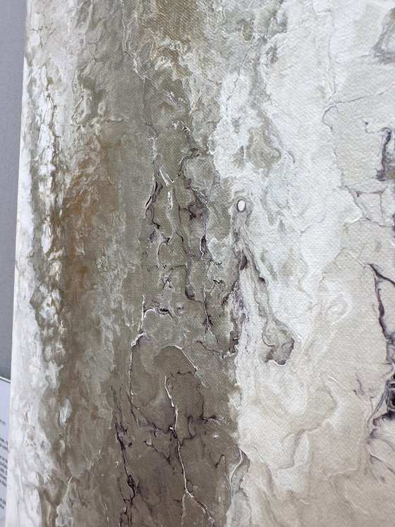 Diptych "Lithic Drift" (2 panel)