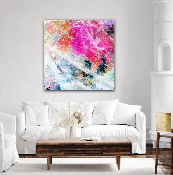 À toi pour toujours - Abstract artwork - Limited edition of 5