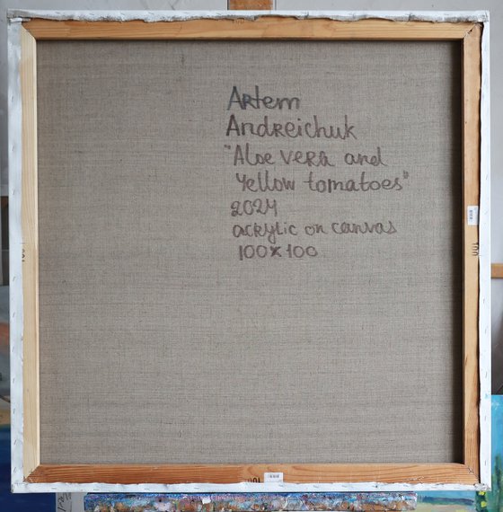 Aloe Vera and Yellow Tomatoes