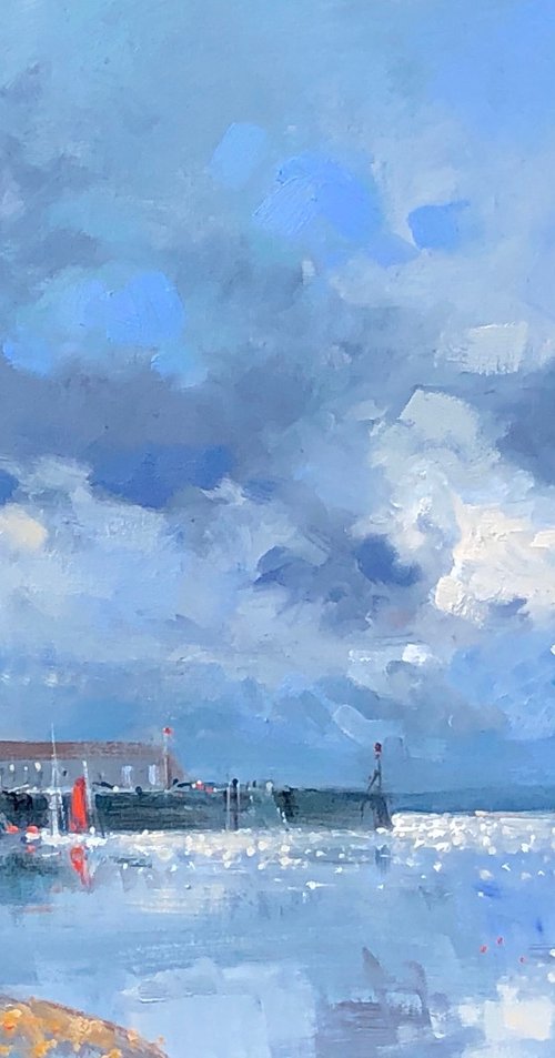 A Fine Yachting Day in Prospect by Alan Bickley