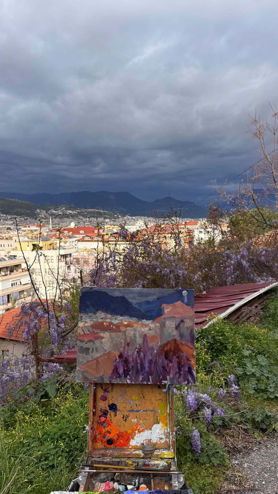 Evening Over Alanya