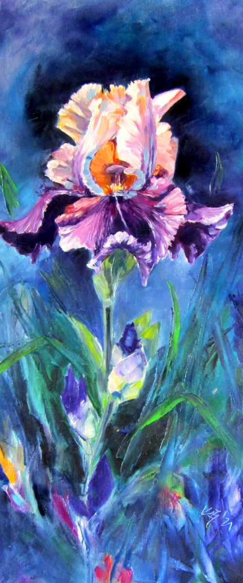 Purple lily by Kovács Anna Brigitta