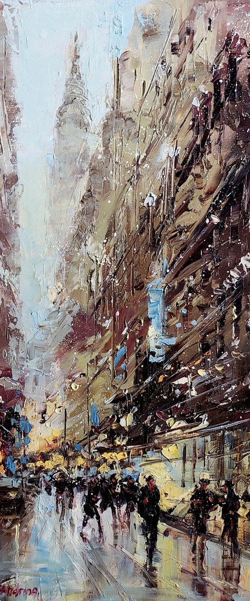 CITY LIGHTS B-43. NEW YORK by Irina Alexandrina