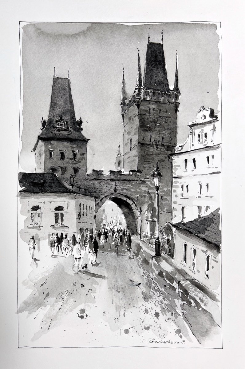 Black & White Prague Tales by Eugenia Gorbacheva