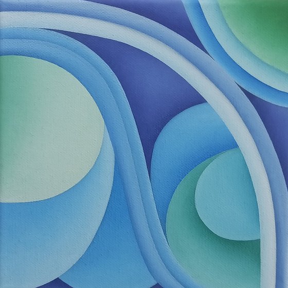 Blue Abstract III